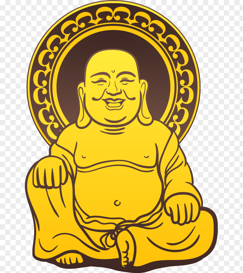 Lord Buddha Vector Golden Gautama Illustration PNG