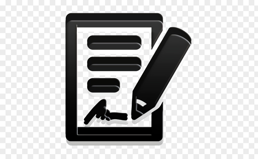 Technology Logo Document Icon Business Signing The Contract PNG