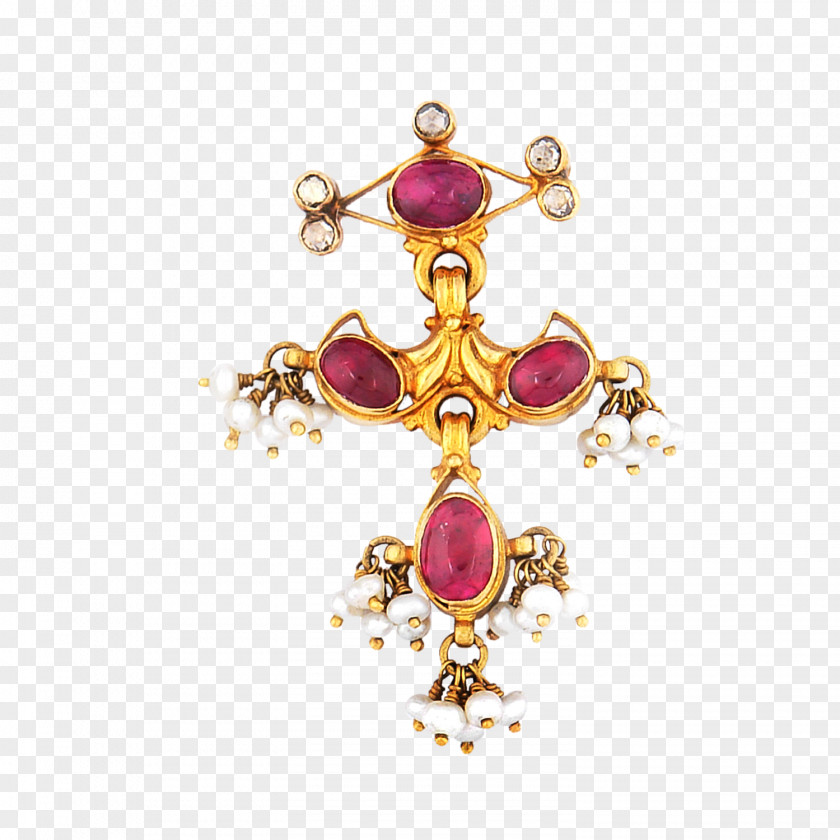 Ruby Body Jewellery Magenta PNG