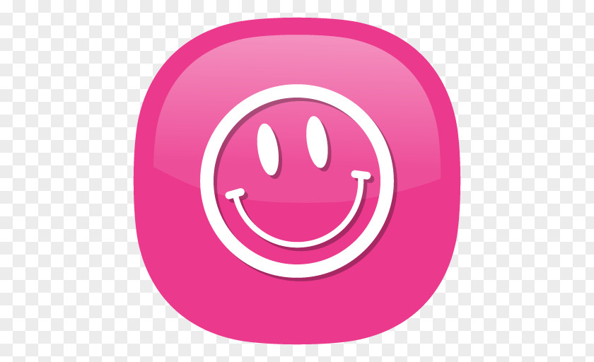 Smiley Pink M RTV Text Messaging PNG