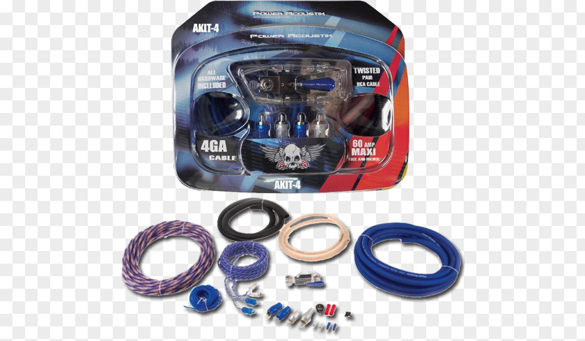 Speedometer Kits For Cars Audio Power Amplifier Vehicle Electrical Wires & Cable Acoustik 8ga. Amp Wiring Kit PNG