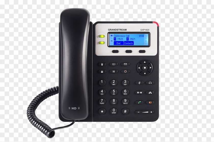 Grandstream GXP1625 Networks VoIP Phone Telephone Voice Over IP PNG
