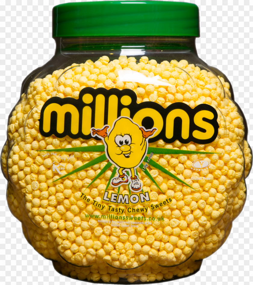 Millions Flavor Sweet Corn KG MILLIONS Raspberry Confectionery PNG