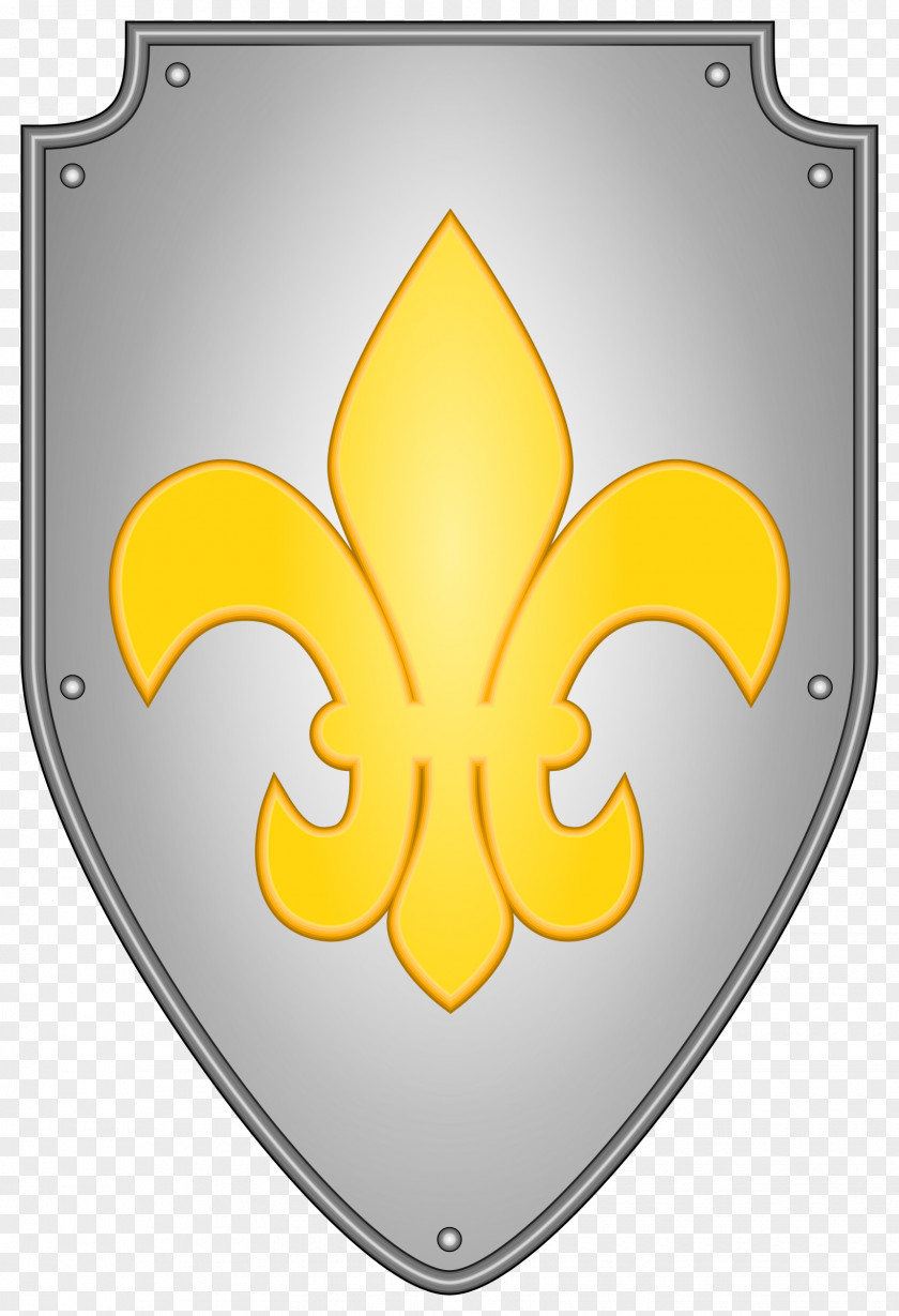 Shield Yellow Symbol Font PNG