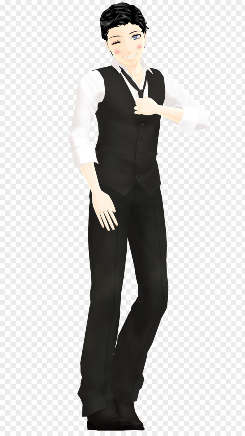 Suit Formal Wear Clothing MikuMikuDance Tuxedo PNG