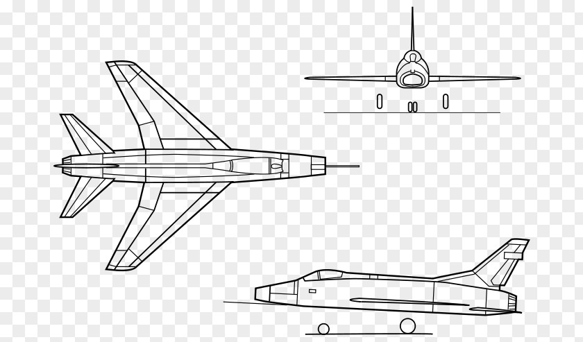 Aircraft North American F-100 Super Sabre F-86 Airplane United States PNG
