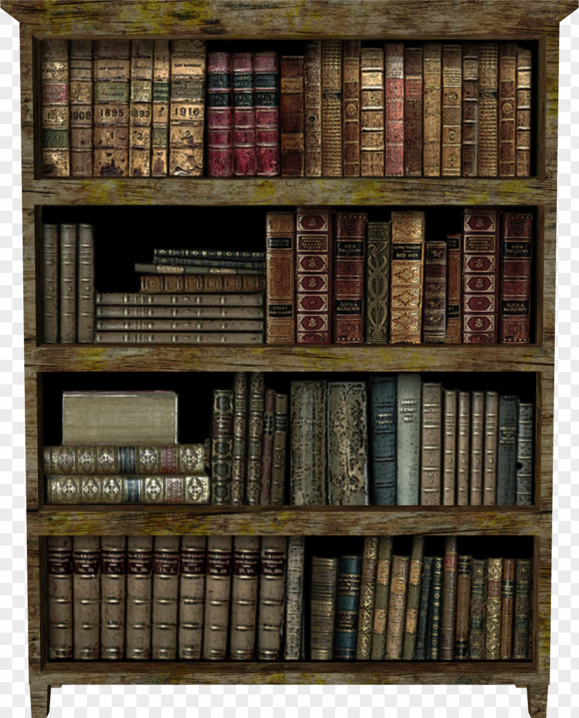 Bookshelf Bookcase Clip Art PNG