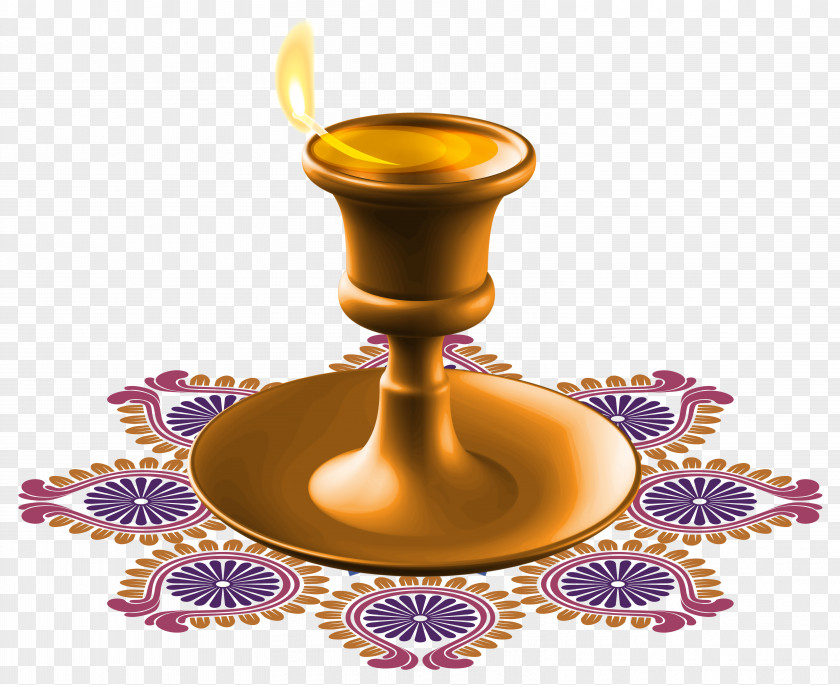 Happy Diwali Candle Clipart Clip Art PNG