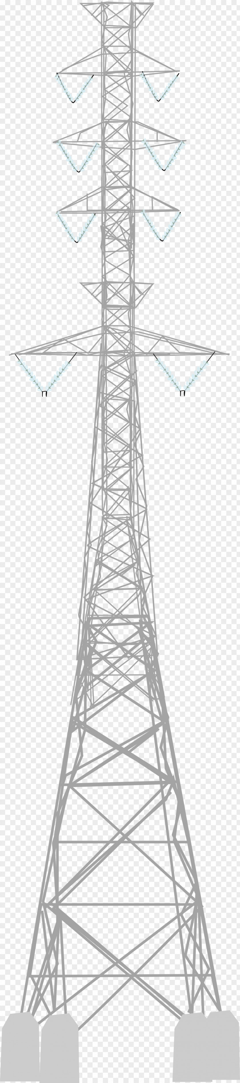 Design Transmission Tower Electricity Drawing Public Utility PNG