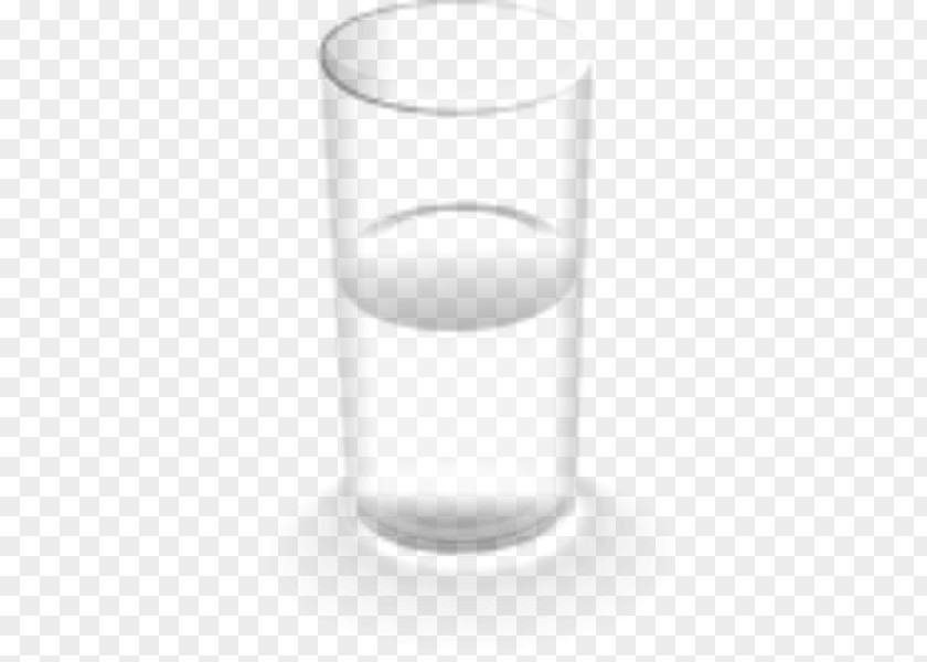 Glass Highball Cup PNG