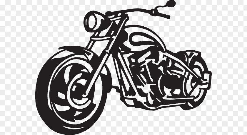 Motorcycle Decal Sticker Chopper Harley-Davidson PNG
