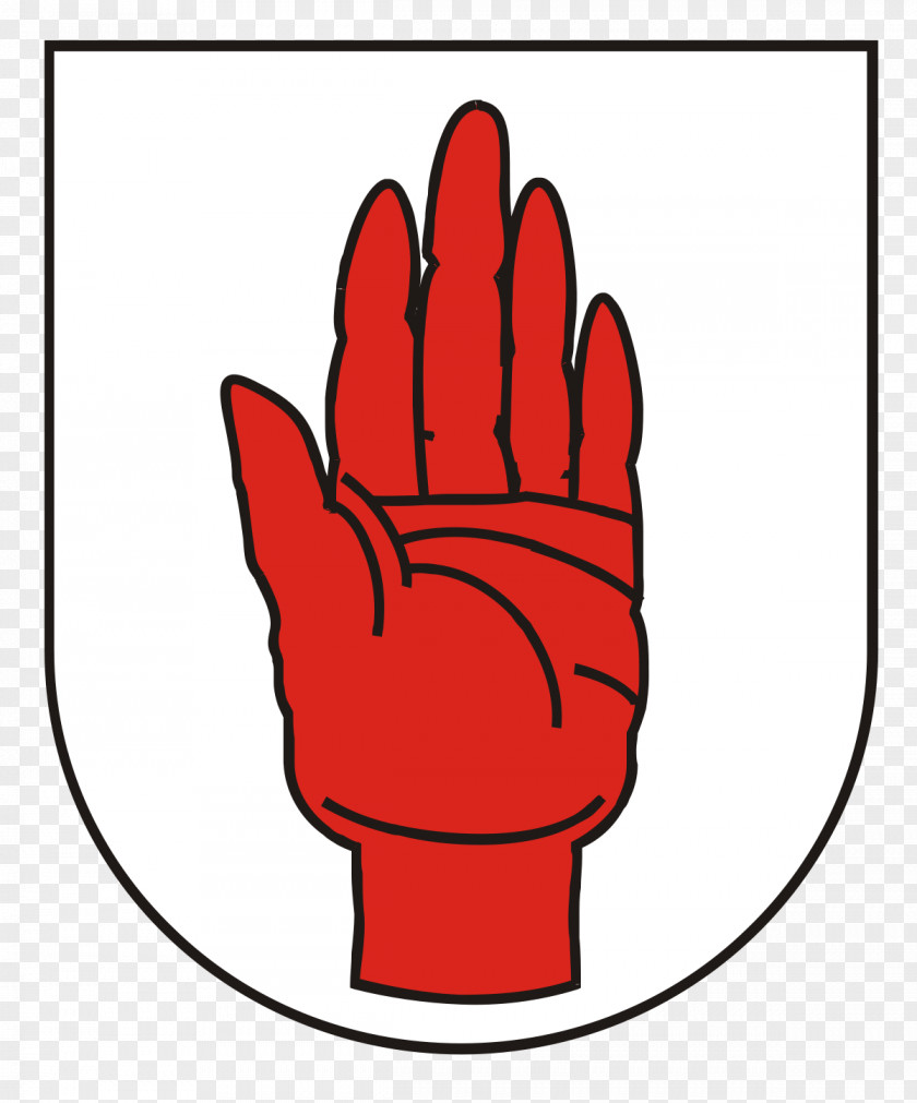 Red Hand Of Ulster Baronet Knight Nobility PNG