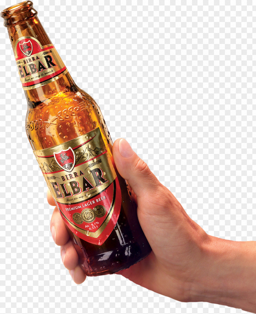 Beer Bottle Liqueur Label PNG