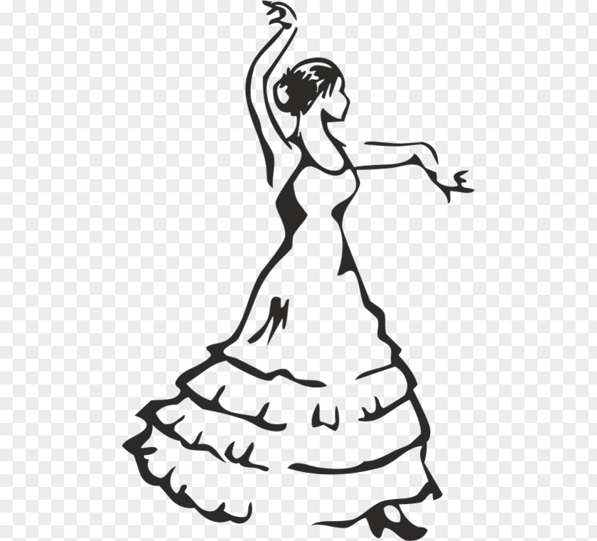 Sevillana Dance Flamenco Clip Art PNG