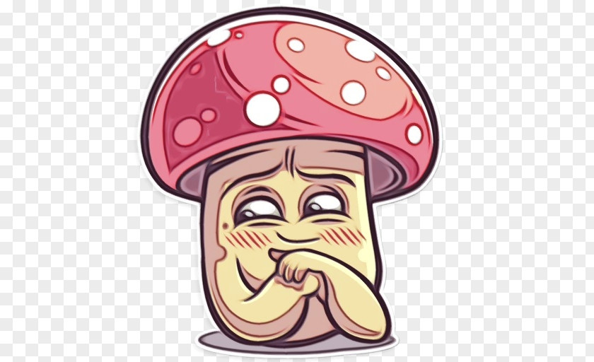 Smile Headgear Mushroom Cartoon PNG