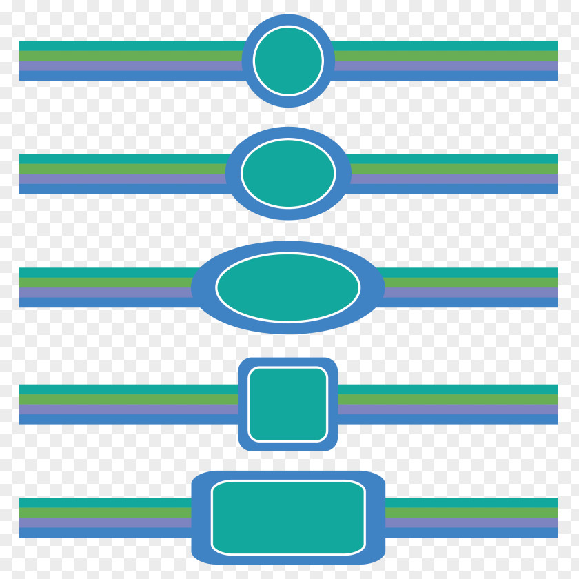 Blue Border Clip Art PNG