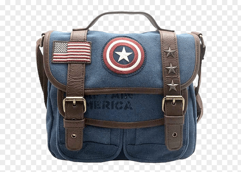 Captain America Messenger Bags Handbag Carol Danvers Canvas PNG