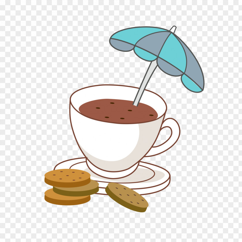 Coffee Creative Figure Illustration PNG