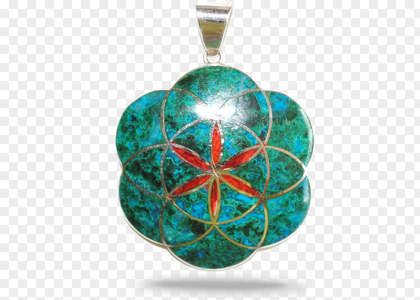 Emerald Turquoise Locket Christmas Ornament Jewellery PNG