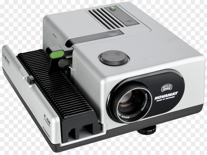 Projector Photographic Film Slide Projectors Braun Novamat E 130 AF 2,8/85 Hardware/Electronic Reversal PNG