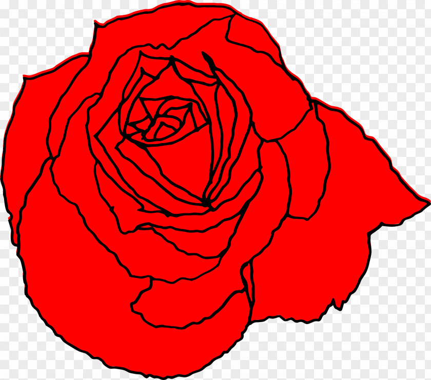 Rose Vector Drawing Clip Art PNG