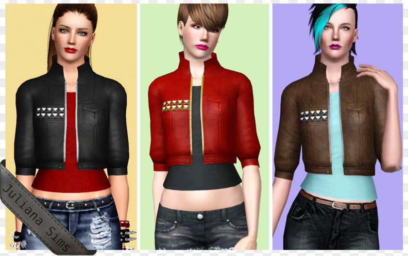 Sims The 3 MySims 4 Jacket PNG