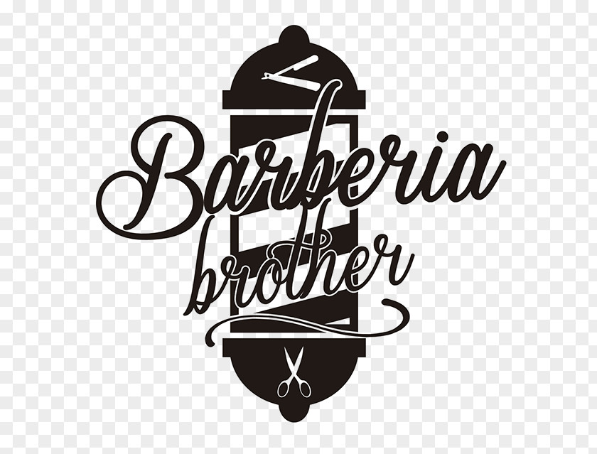 Barberia Illustration Logo Brand Font Product American Society For Legal History PNG