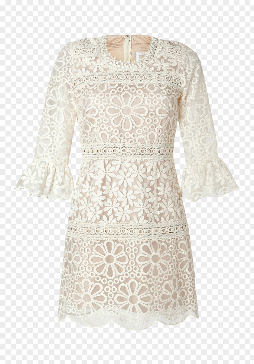 Lace Cocktail Dress T-shirt Clothing PNG