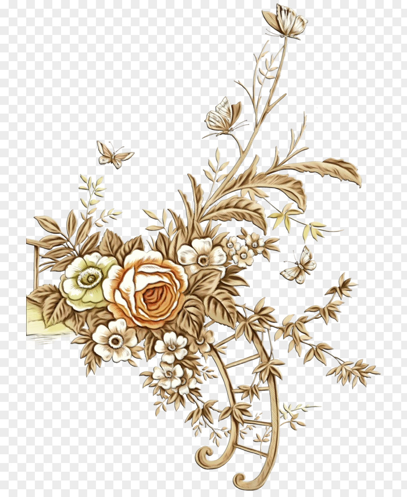 Bouquet Ornament Floral Flower Background PNG