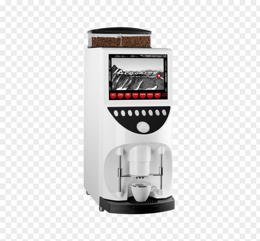 Industrial Coffee Bean Dispenser Aequator Swiss Made Machines Espresso Coffeemaker PNG