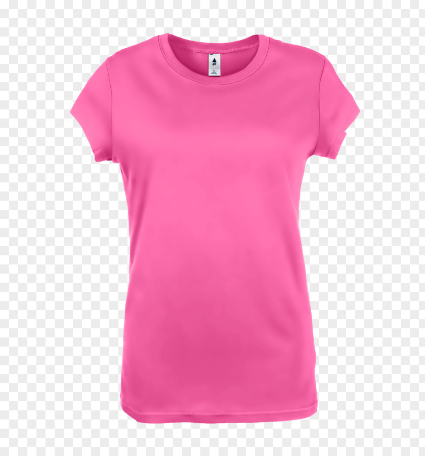 Pink Tshirt Printed T-shirt Gildan Activewear Sleeve PNG