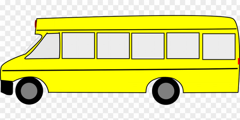 School Bus Safe On The Car Transport PNG