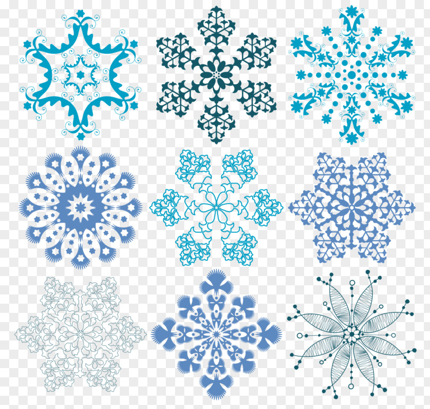 Snowflake Tattoo Pattern PNG