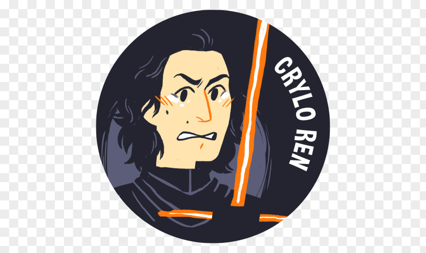 Ben Solo Cartoon Font PNG