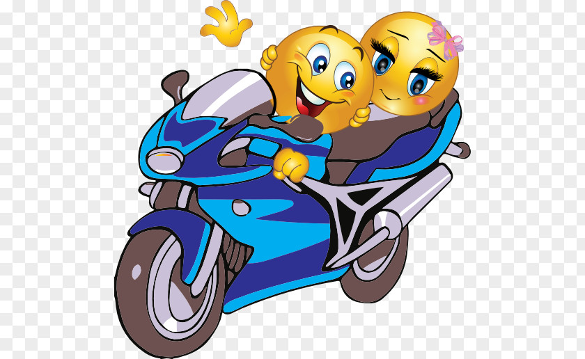Couples Clipart Emoticon Smiley Motorcycle Emoji Clip Art PNG
