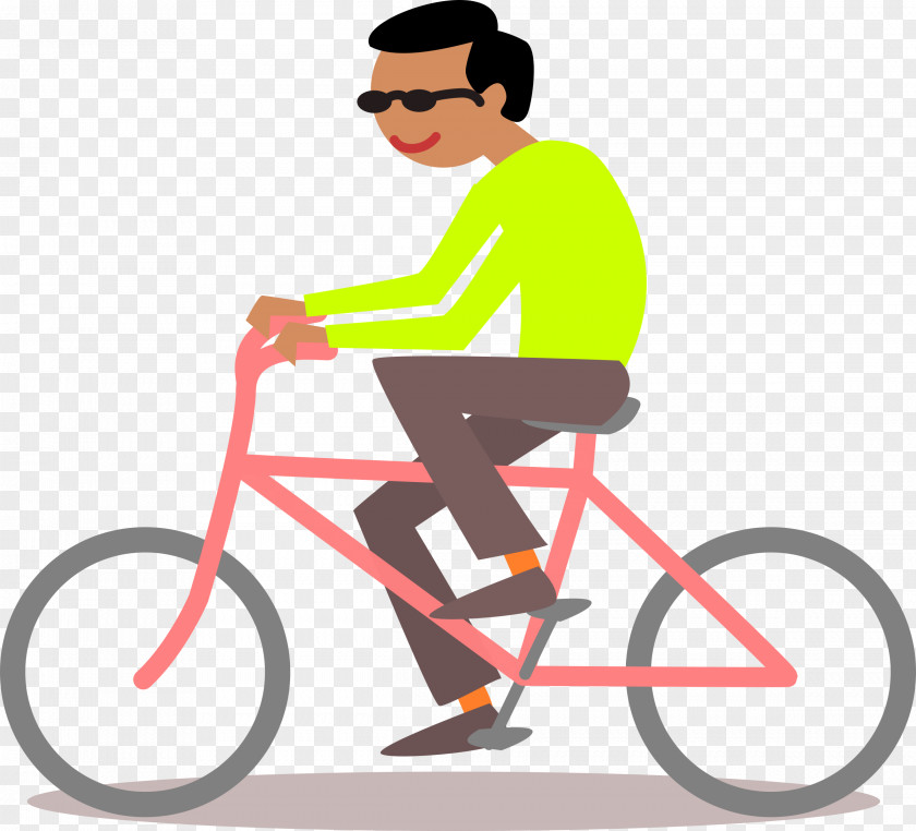 Cyclist Clipart Bicycle Frames Wheels Cycling Carrier PNG