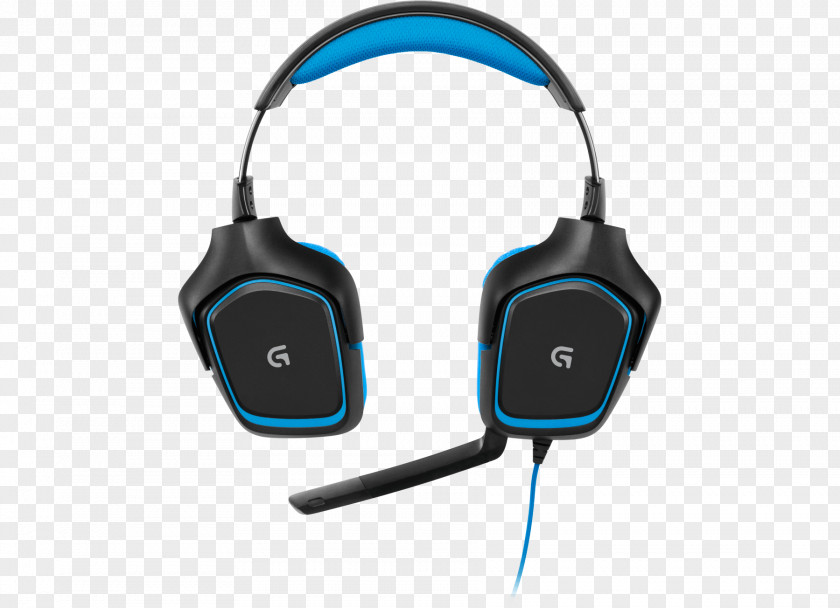 Microphone Logitech G430 Headset 7.1 Surround Sound G230 PNG