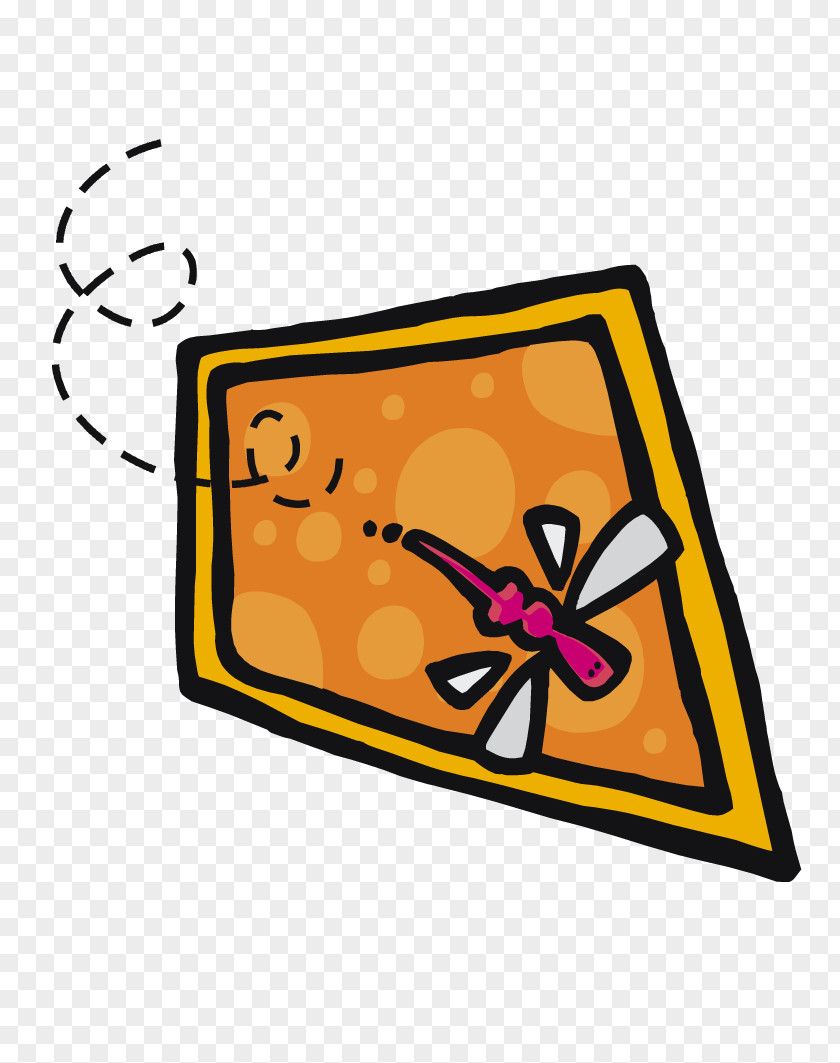 Painted Cartoon Dragonfly Insect Clip Art PNG