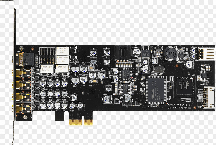 Sound Cards & Audio Adapters Asus Xonar DX 7.1 Surround PCI Express PNG