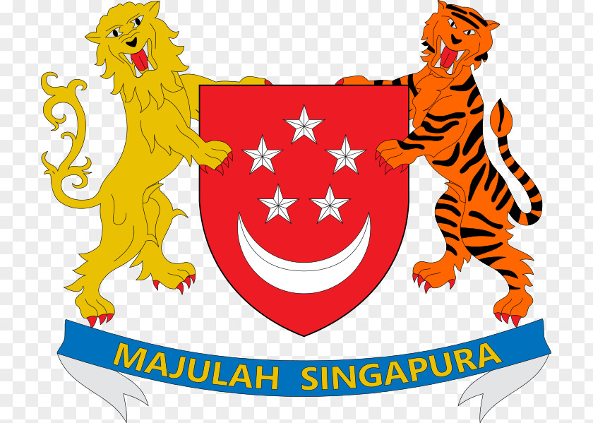 Symbol Flag Of Singapore Colony Lion Head National Emblem PNG