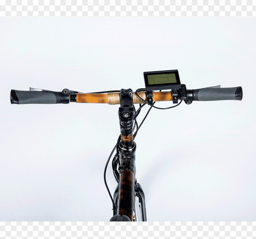 Bicycle Bamboo Electric Handlebars Frames PNG