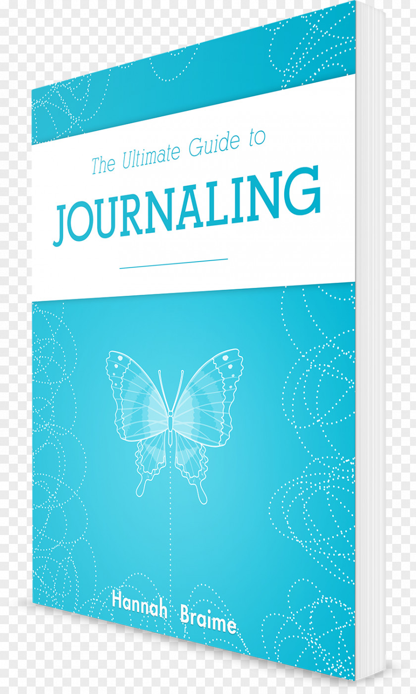 Book The Ultimate Guide To Journaling Graphic Design Turquoise Font PNG