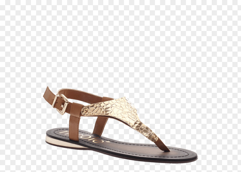 Flat Irregular Shape Michael Kors Leather Sandal Shoe India PNG