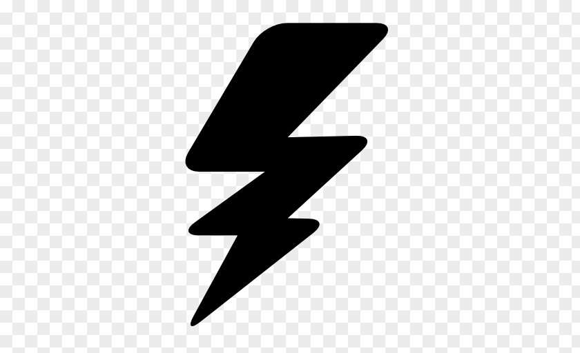 Lightning Black Thunderbolt Clip Art PNG