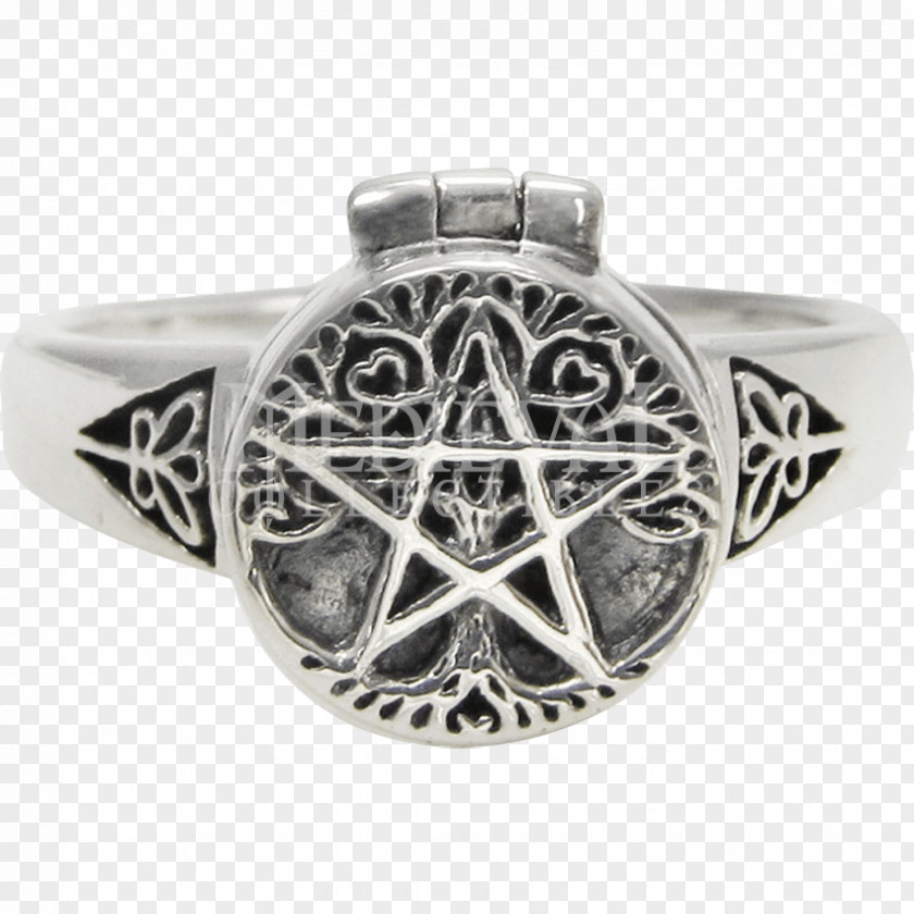 Ring Poison Pentacle Wedding Wicca PNG