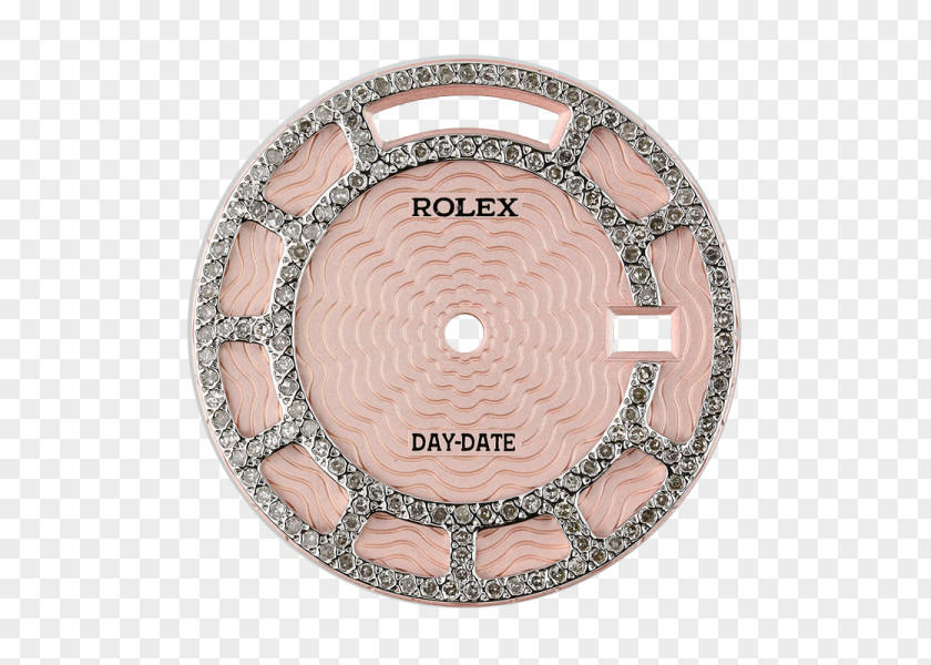 Rolex Copper Day-Date Pink Diamond PNG