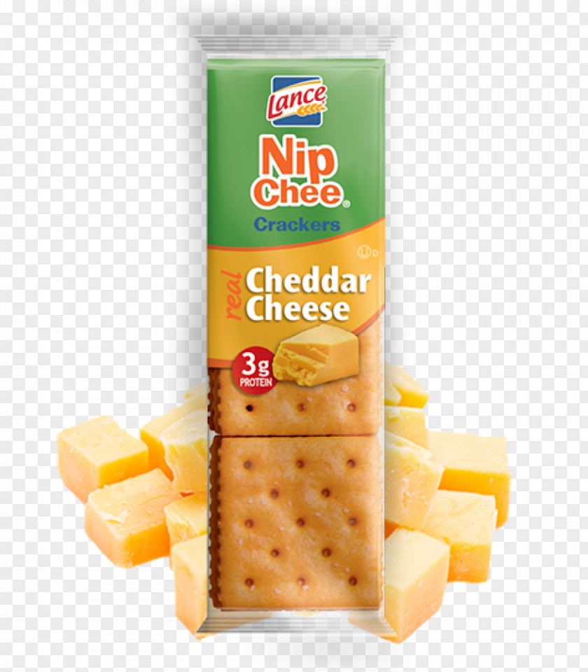 Toast Cracker Vegetarian Cuisine Cheddar Cheese Lance Inc. PNG