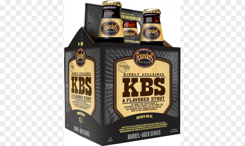 Beer Founders Brewing Company Founder's KBS Breakfast Stout PNG
