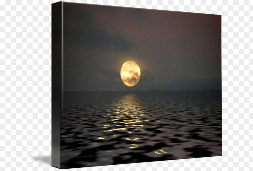 Horizon Over Water Imagekind Art Poster Canvas Printmaking PNG