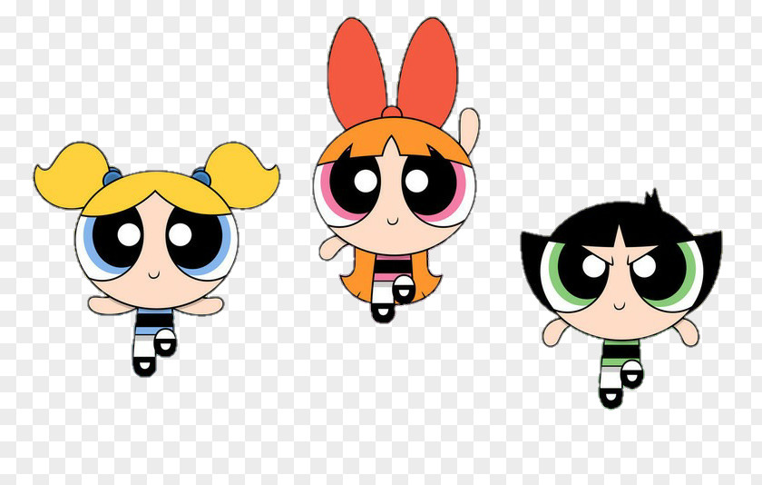 Powerpuff Girls Cartoon Network Television Show Blossom, Bubbles, And Buttercup Reboot Animated Series PNG
